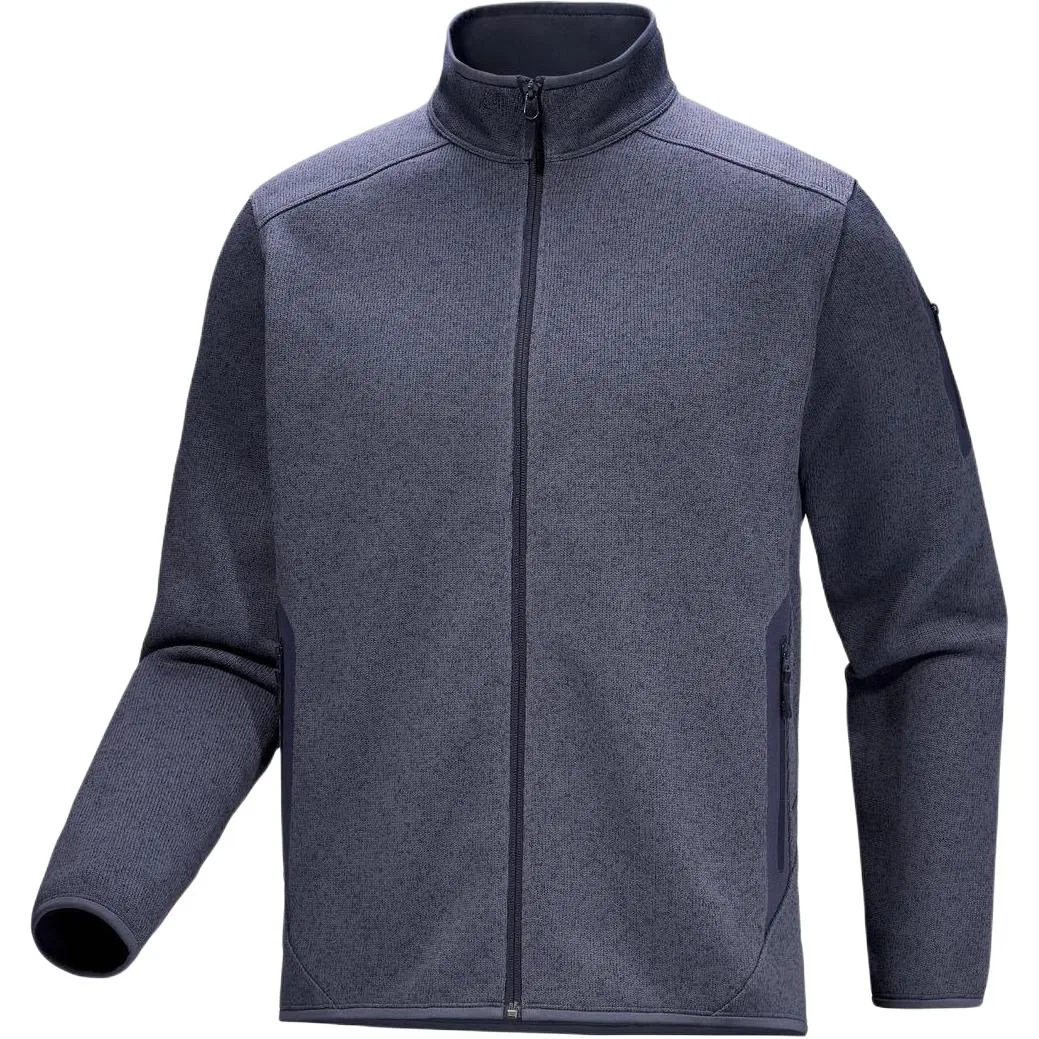 Мужской флисовый свитер Covert, Arcteryx, Fluorite Purple Gray/Moondrop Heather — фото 3