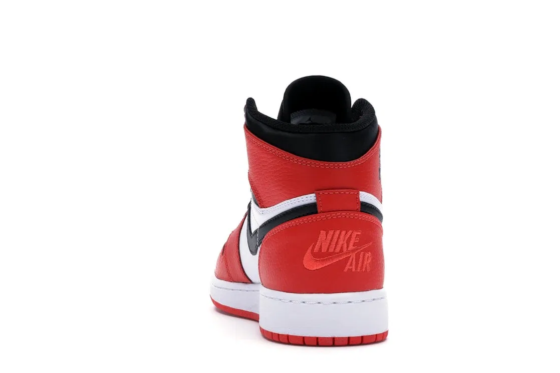 Детские кроссовки Lifestyle Jordan 1 Retro High Jordan, Max Orange/Max Orange-White — фото 4
