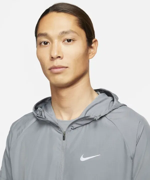 Тренировочная куртка Repel Miler Running, Nike, дымчато-серый — фото 3