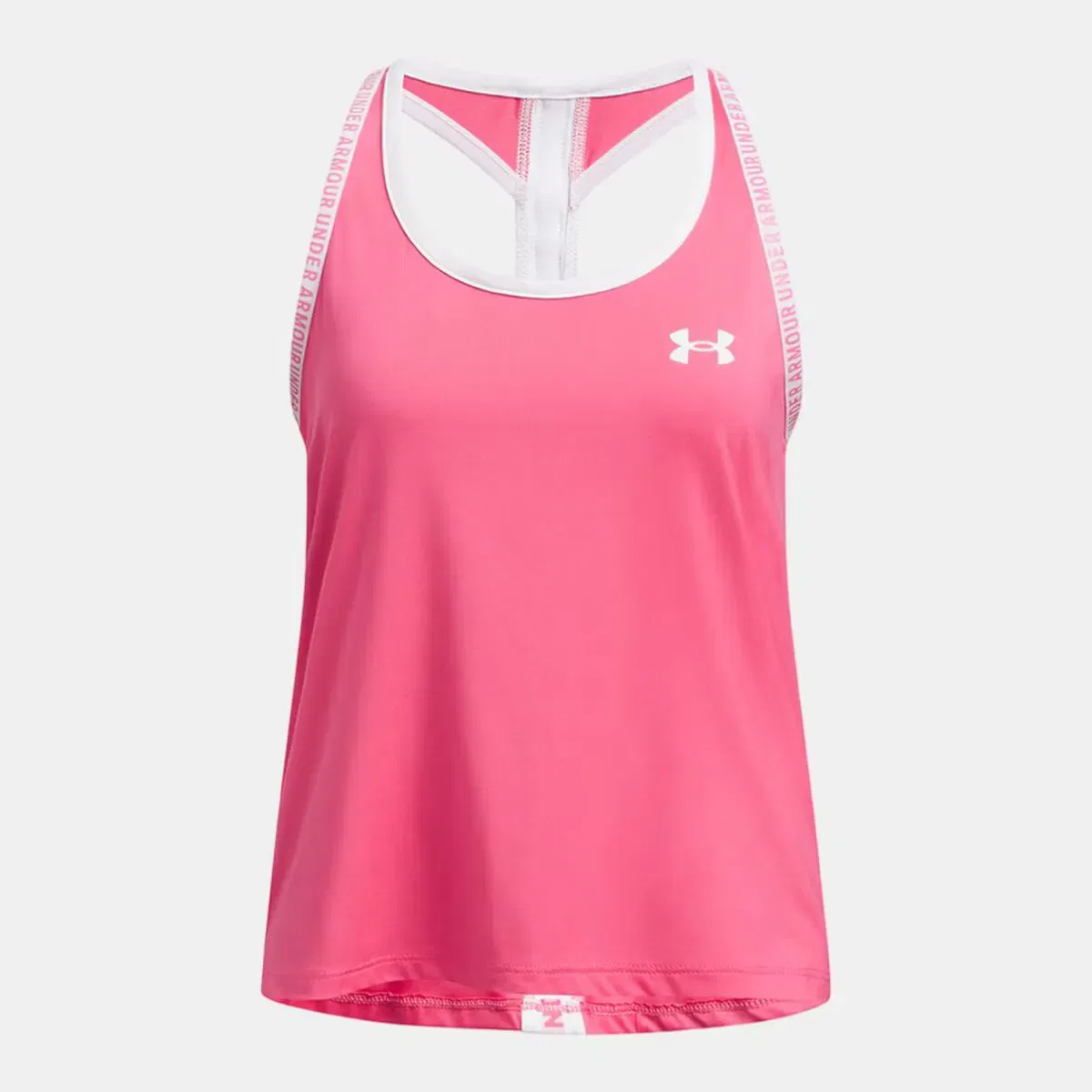 Детская футболка для девочек с принтом Tech Knockout Tank Under Armour, Rosa