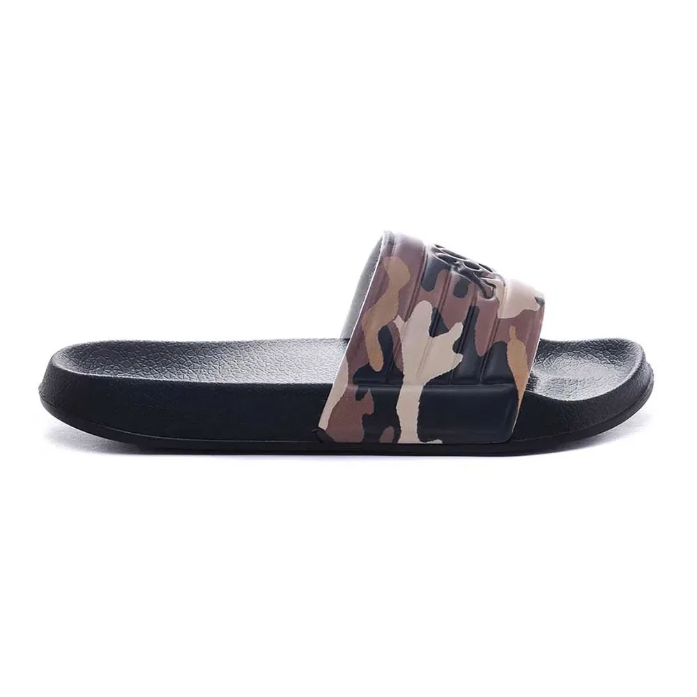Детские шлепанцы с логотипом Logo Sartwo 3 Kappa, Black