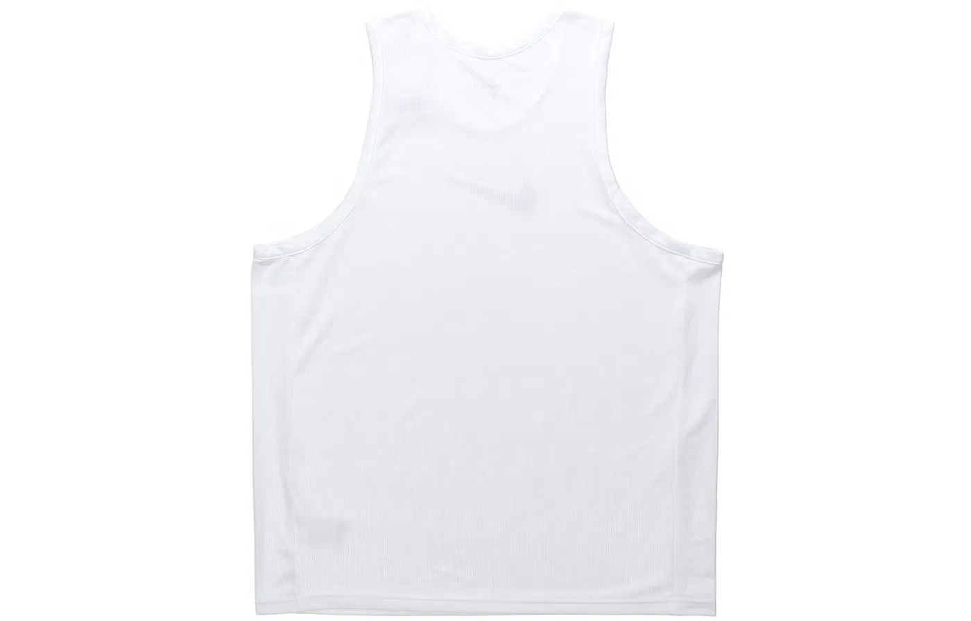 Майка спортивная без рукавов Dri-Fit Nike, белый — фото 2