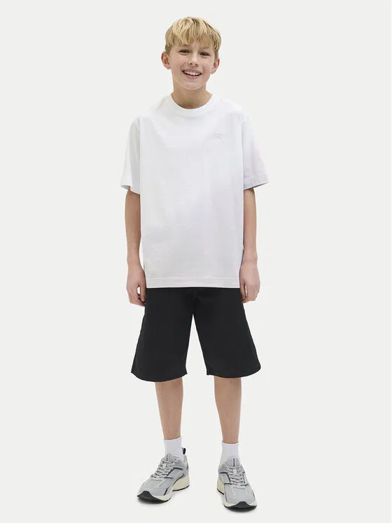 Футболка loose fit Interlude Jack & Jones Junior, фиолетовый — фото 2