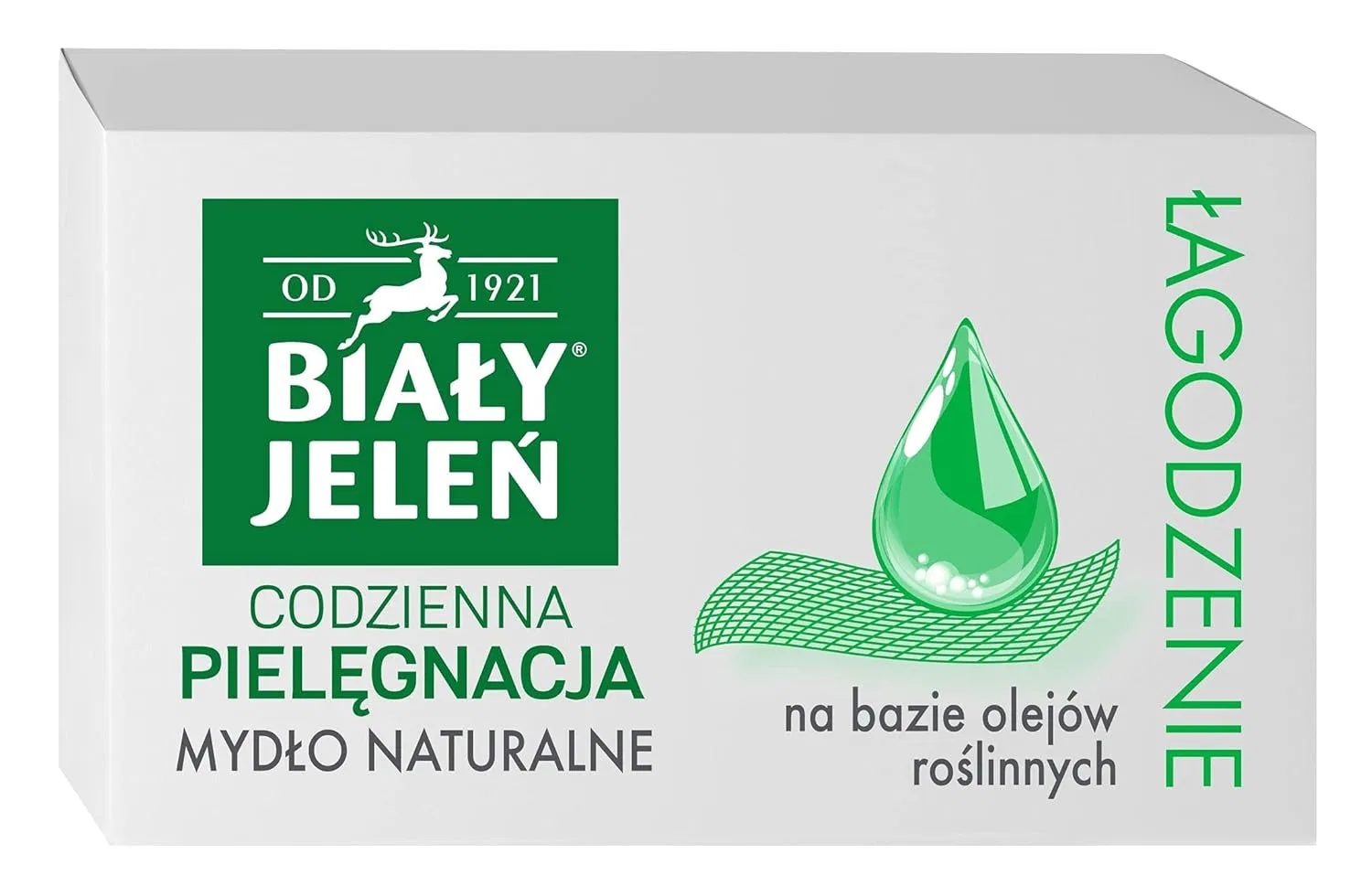 Мыло кусковое Relief, BIALY JELEN, 85 г