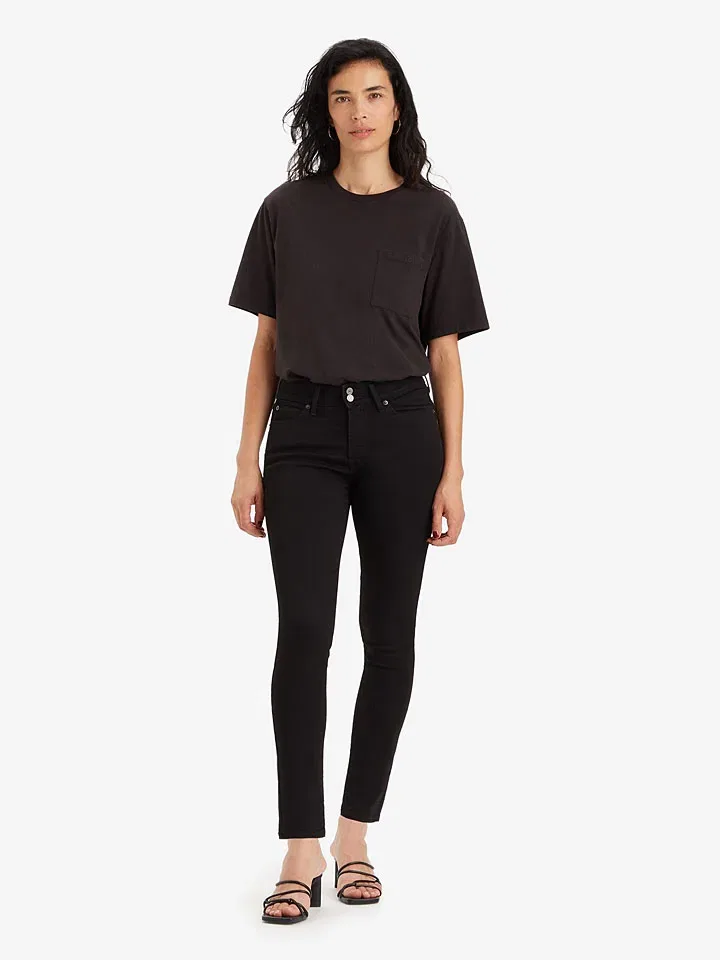 Женские джинсы skinny fit 711 Levi's, Black