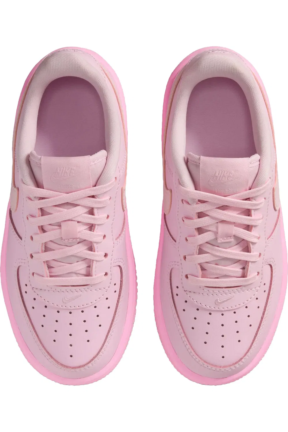 Детские кеды баскетбольные Air Force 1 Nike, 601 Pnkfom/Pnkfom — фото 4