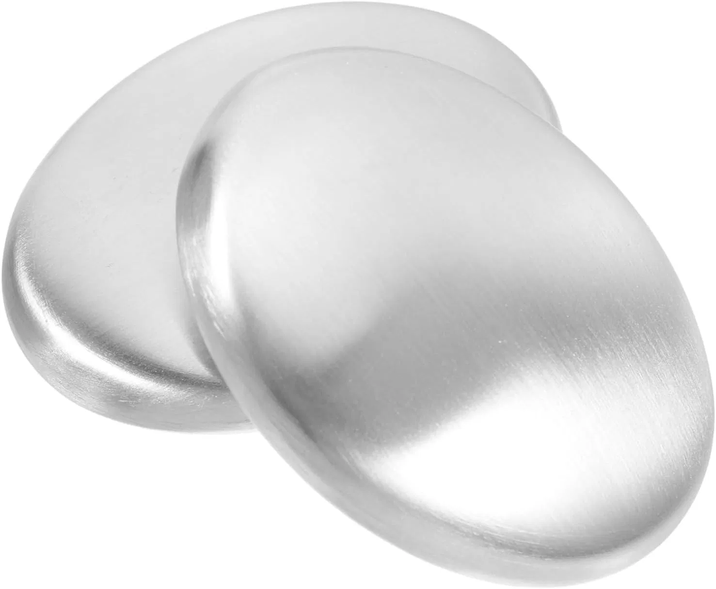 Мыло металлическое для удаления запахов, BUGUUYO, набор 2 шт., 61 г, Silver