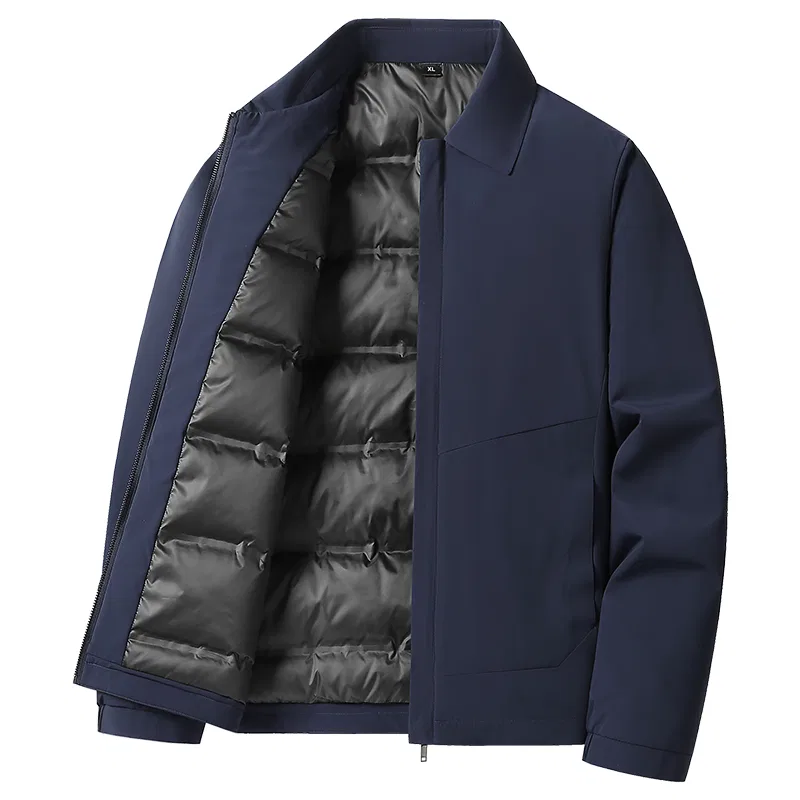 Детский пуховик с отложным воротником JEEP SPIRIT, Navy Blue