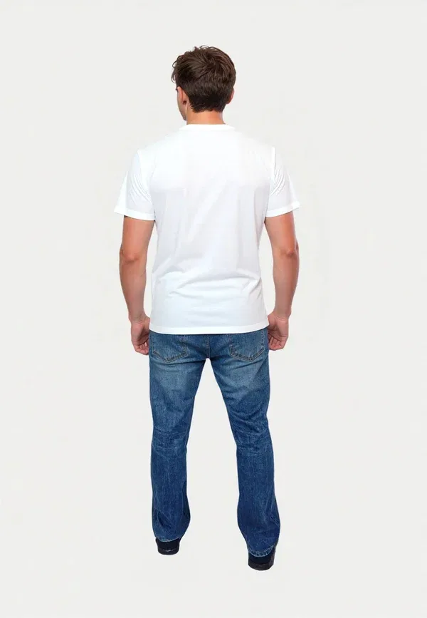 Футболка хлопковая Basic T-shirt U.S. Polo Assn., mehrfarbig, мультиколор — фото 3