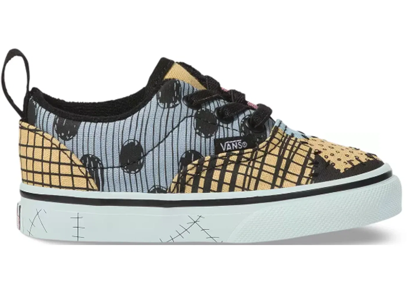 Детские кеды с эластичными шнурками Vans Era Elastic Lace The Nightmare Before Christmas Sally, Nightmare/Sally