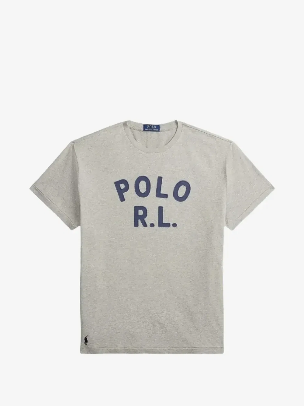 Футболка с логотипом POLO RALPH LAUREN, серый