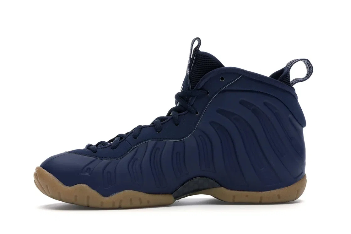 Детские кроссовки Lifestyle Nike Air Foamposite One Navy Gum, Midnight Navy/Midnight Navy-Gum Light Brown-White — фото 3