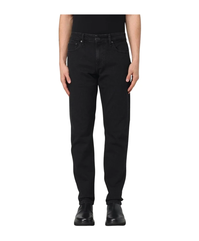 

Джинсы прямого кроя темно-синего цвета Calvin Klein, черный