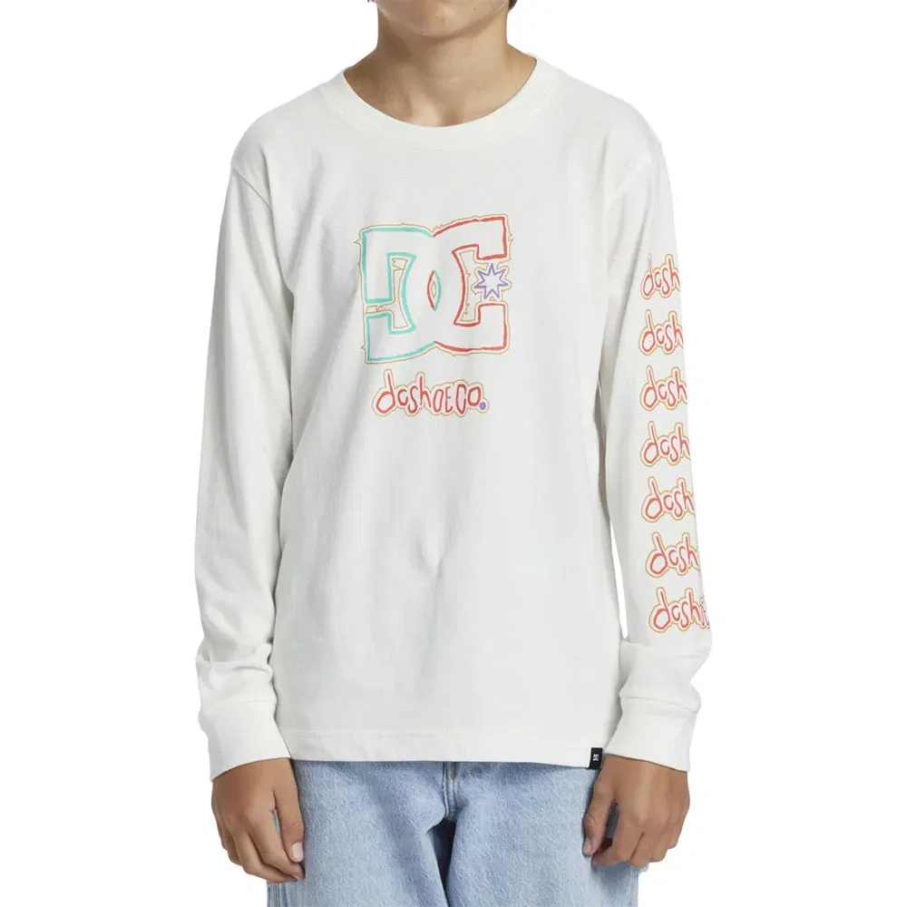 Футболка с длинным рукавом New Deals Dc Shoes, белый