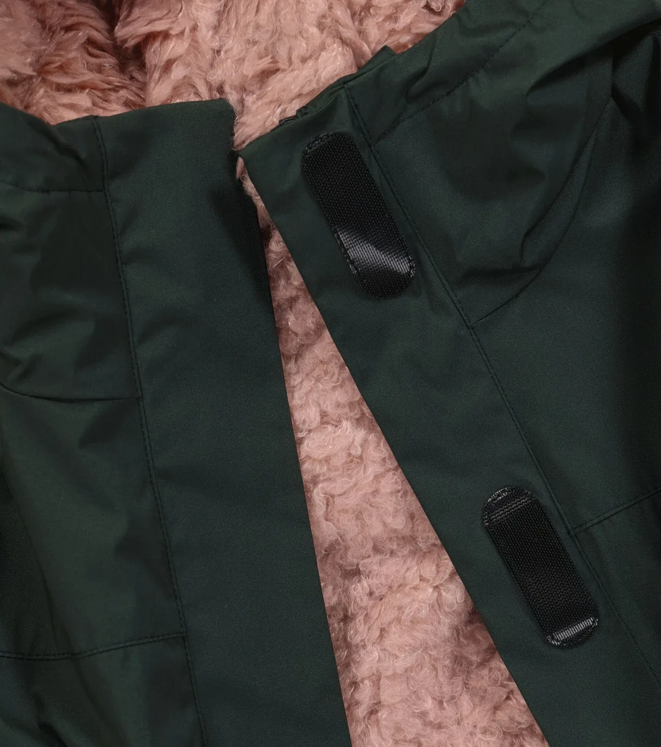 Двусторонняя стеганая куртка с капюшоном Moncler Enfant, зеленый — фото 3