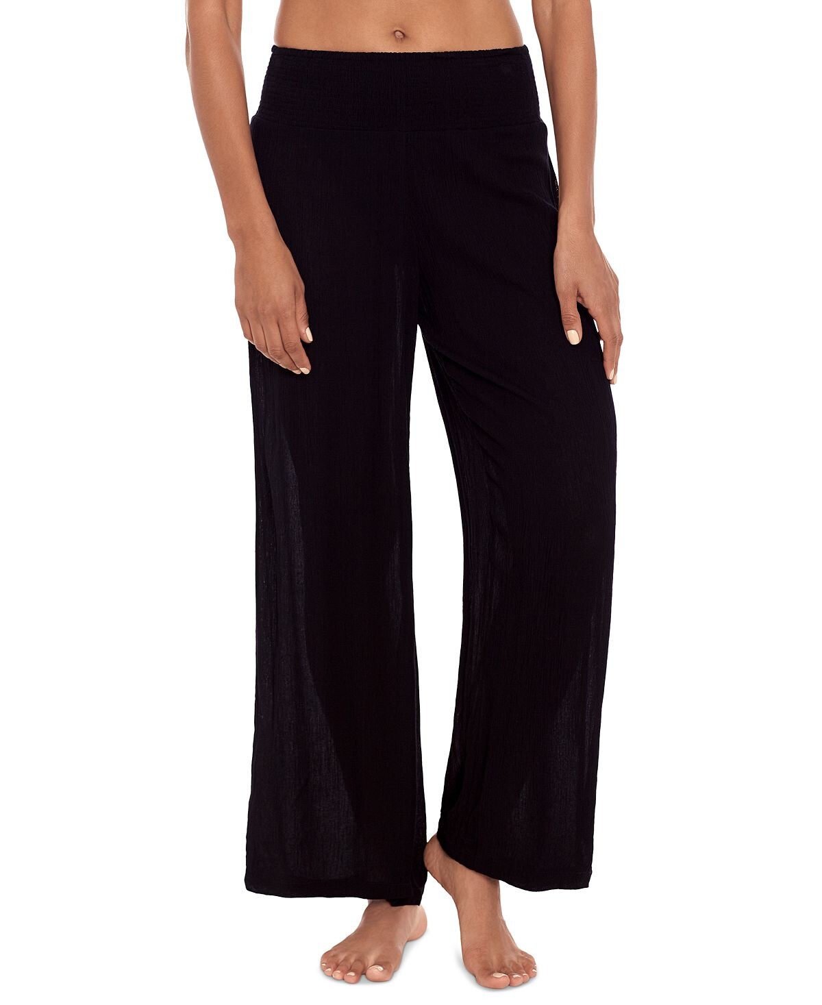 

Присборенные брюки ralph lauren из вискозы Lauren Ralph Lauren, черный