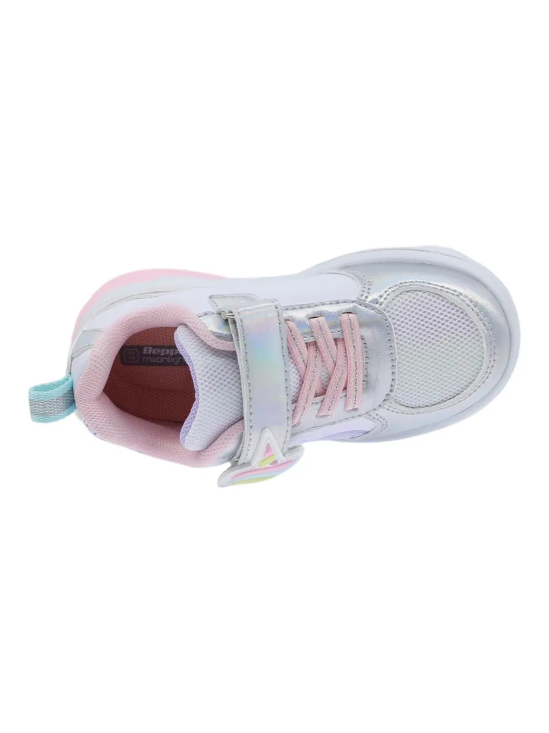 Кроссовки Beppi Lighting Shoes серебристого цвета — фото 2