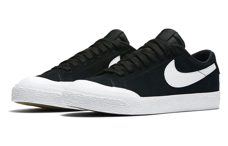 Кроссовки Nike Sb Zoom Blazer Low Xt, черный/белый — фото 3