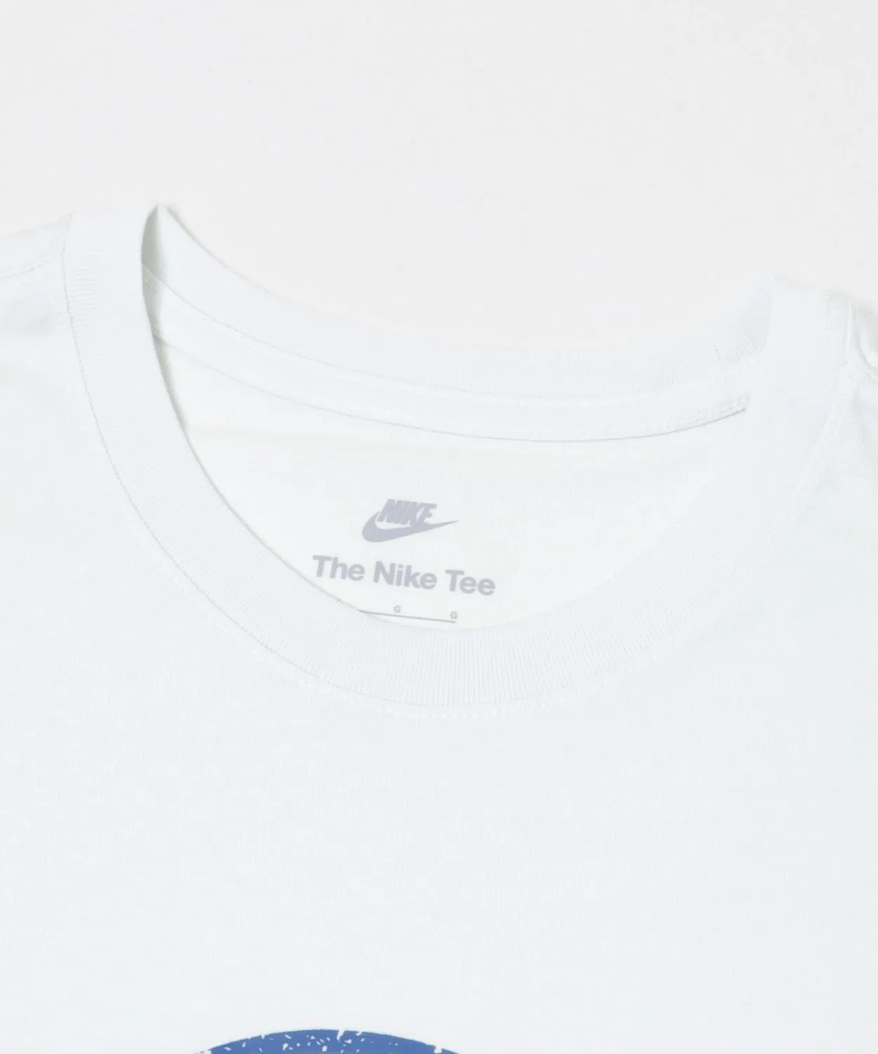 Мужская футболка с принтом NIKE AS M NSW TEE WASH XMAP, White — фото 3
