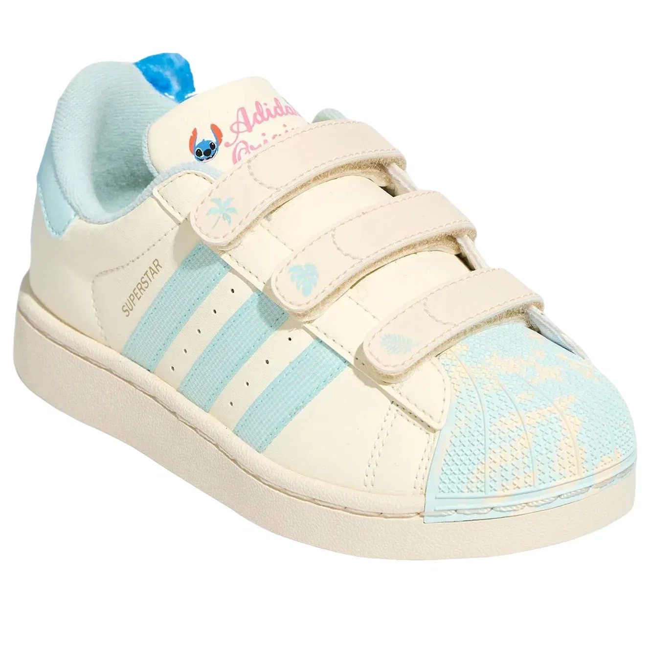 Детские кроссовки Adidas Superstar II GCA, белый — фото 3