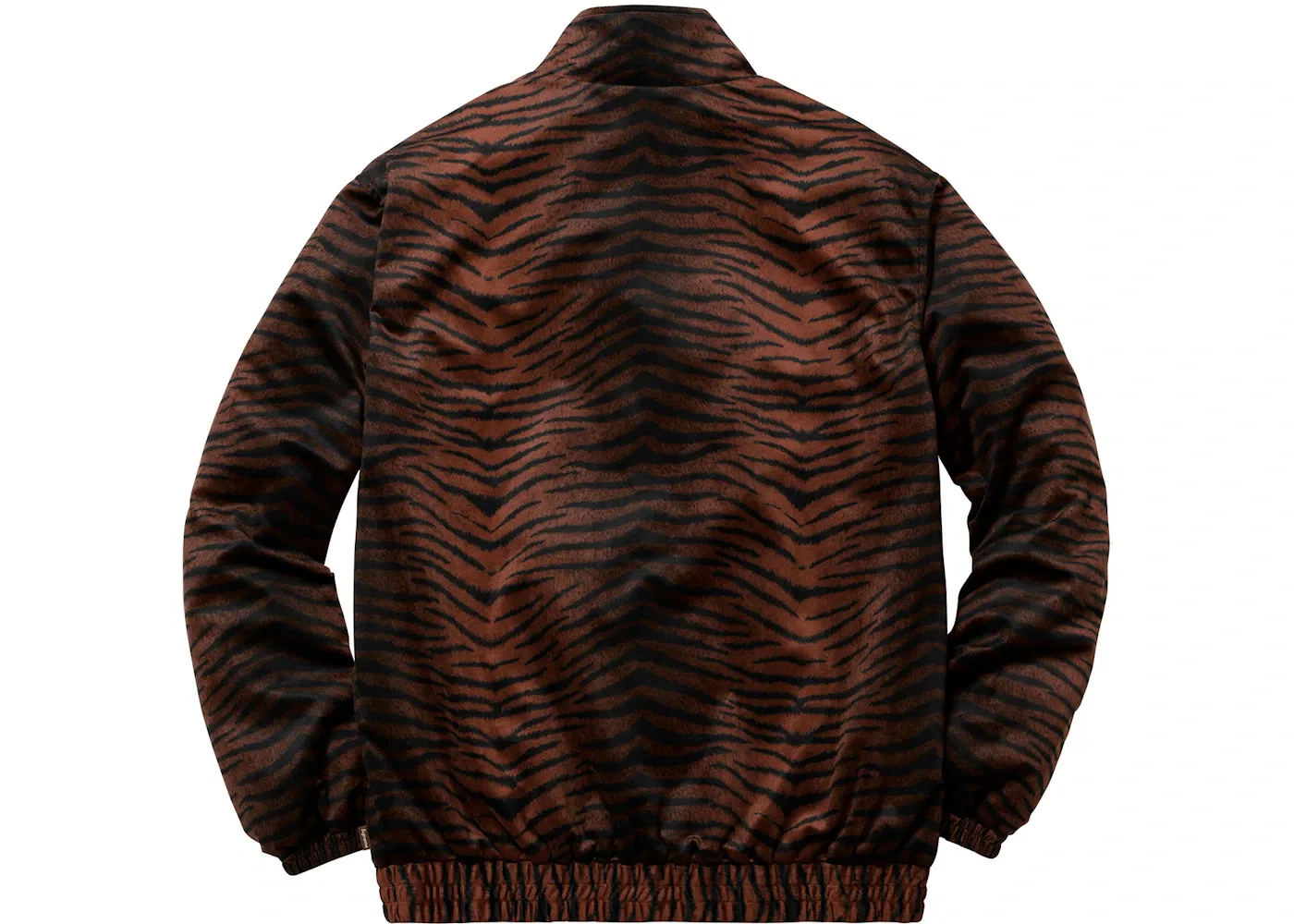 Мужская куртка-бомбер с принтом Tiger Stripe Supreme, Brown — фото 3