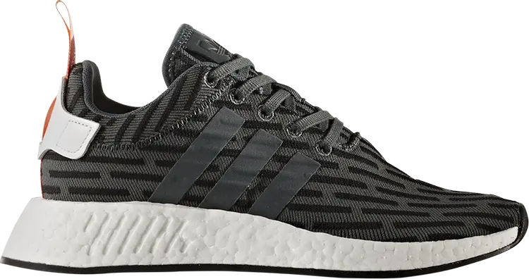 

Кроссовки Adidas Wmns NMD R2, темно-серый/розовый