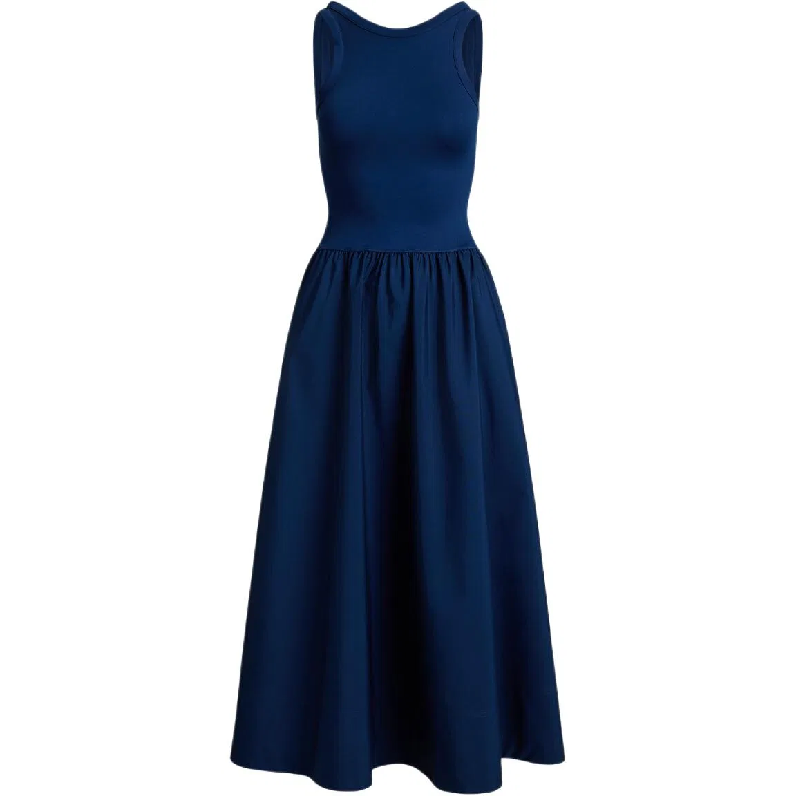 Женское платье-трапеция с длинной юбкой Polo Ralph Lauren, Dark Blue