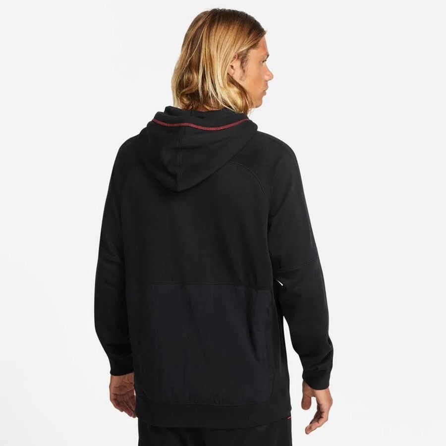 Худи флисовое с капюшоном Fleece Soccer, Nike, Черный — фото 3