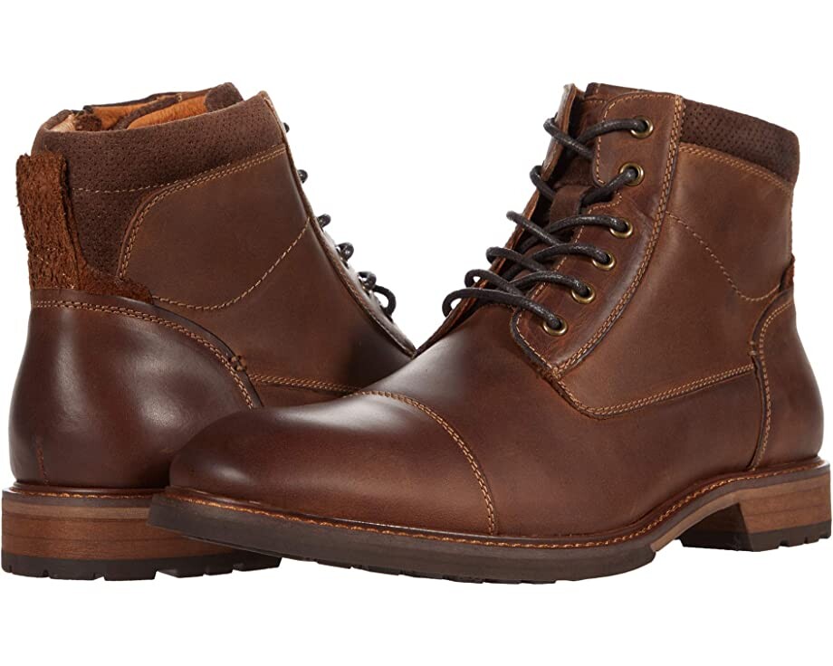 

Ботинки Lodge Cap Toe Lace-Up Boot Florsheim, коричневый