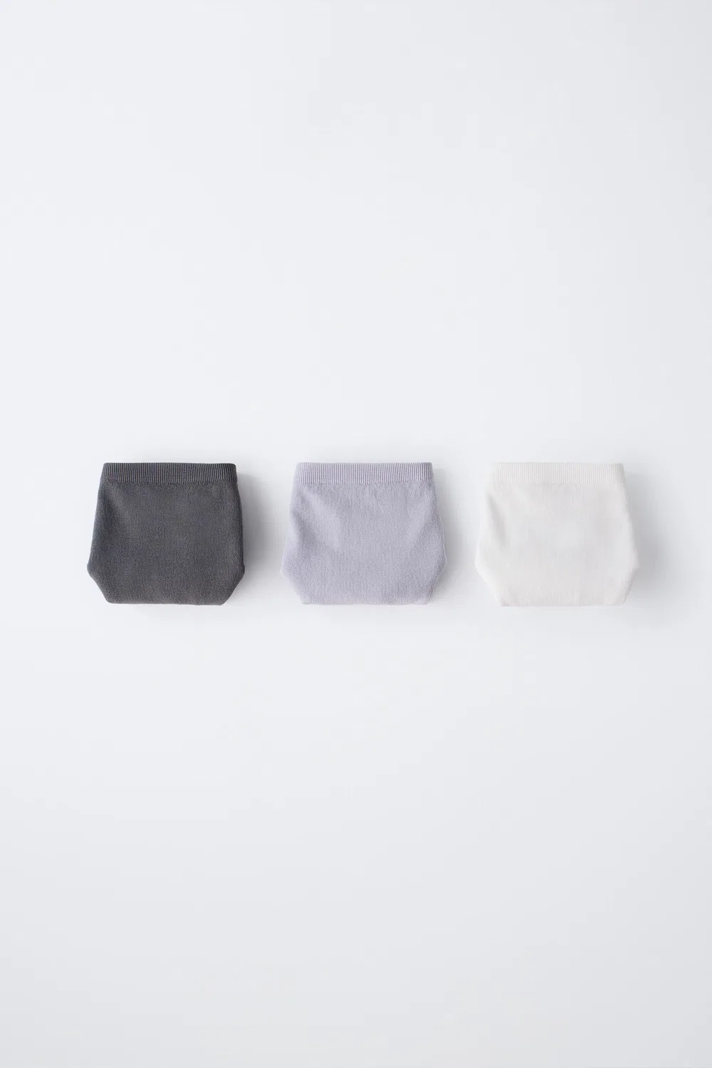 Для детей 8-14 лет / Комплект из трех бесшовных кюлотов ZARA, Multicoloured