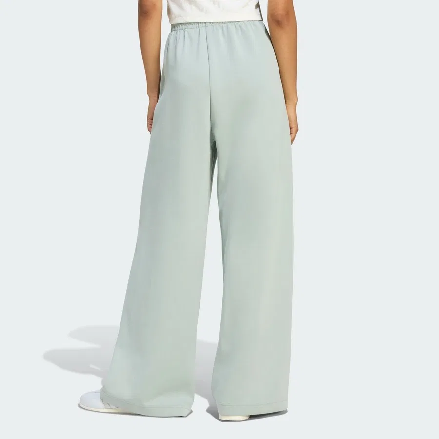 Штаны спортивные с прямыми штанинами Soft Lux Straight Leg Pants adidas, Светло-зеленый — фото 2