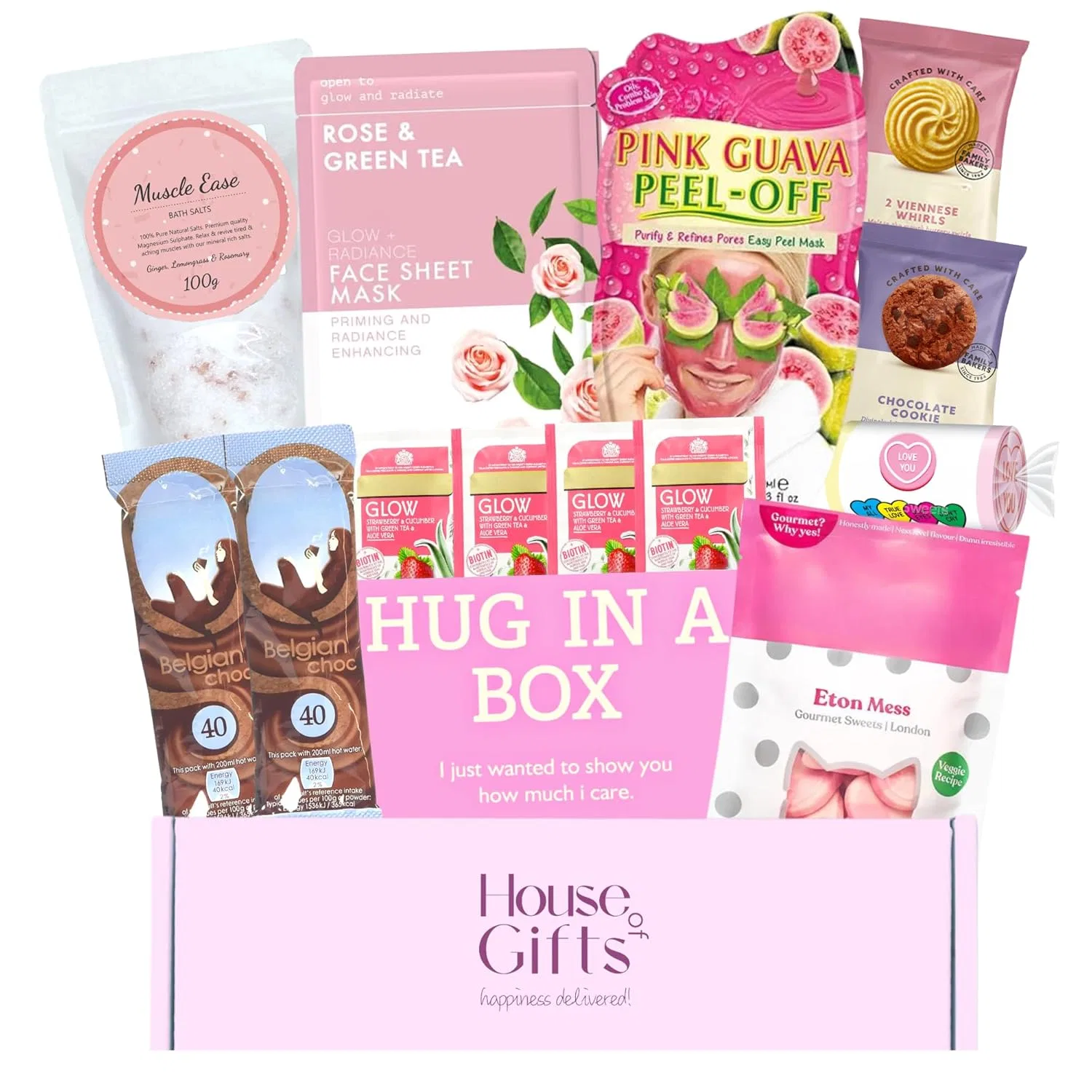 Набор для ухода Hug In a Box, House of Gifts, 620 г