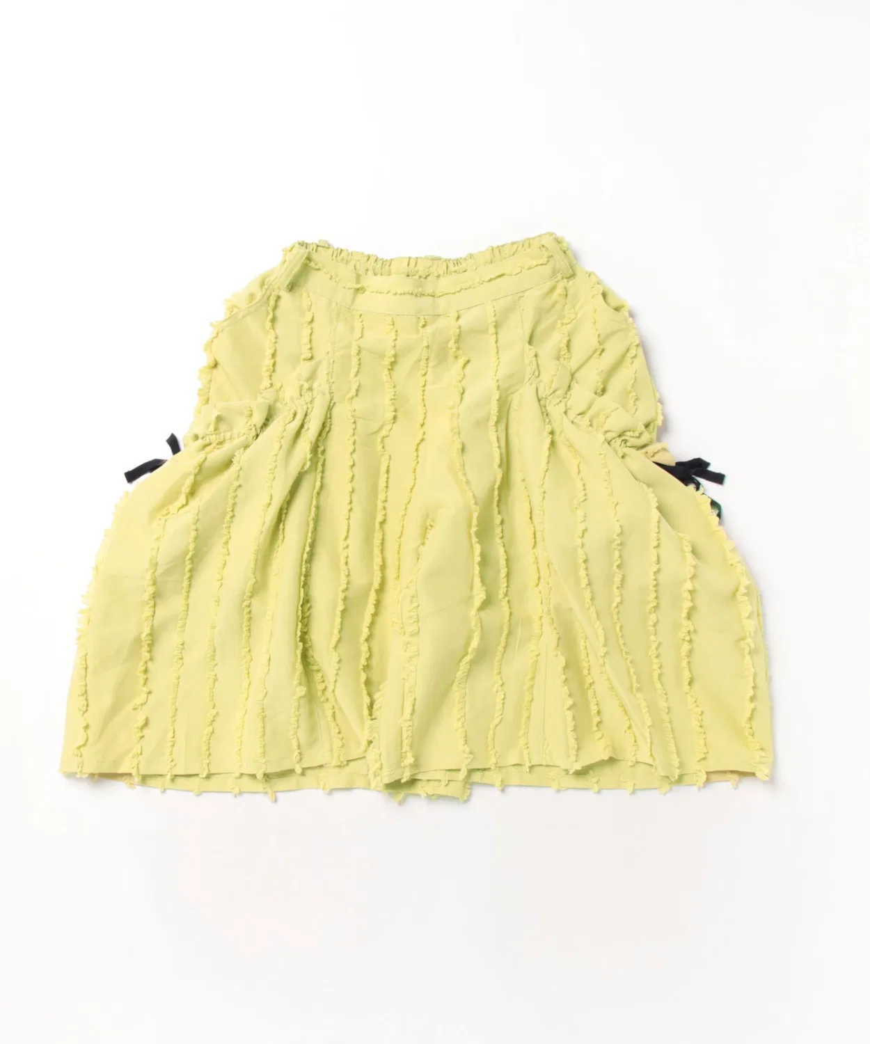 Детские шорты с бахромой и принтом Yellow unica, Yellow