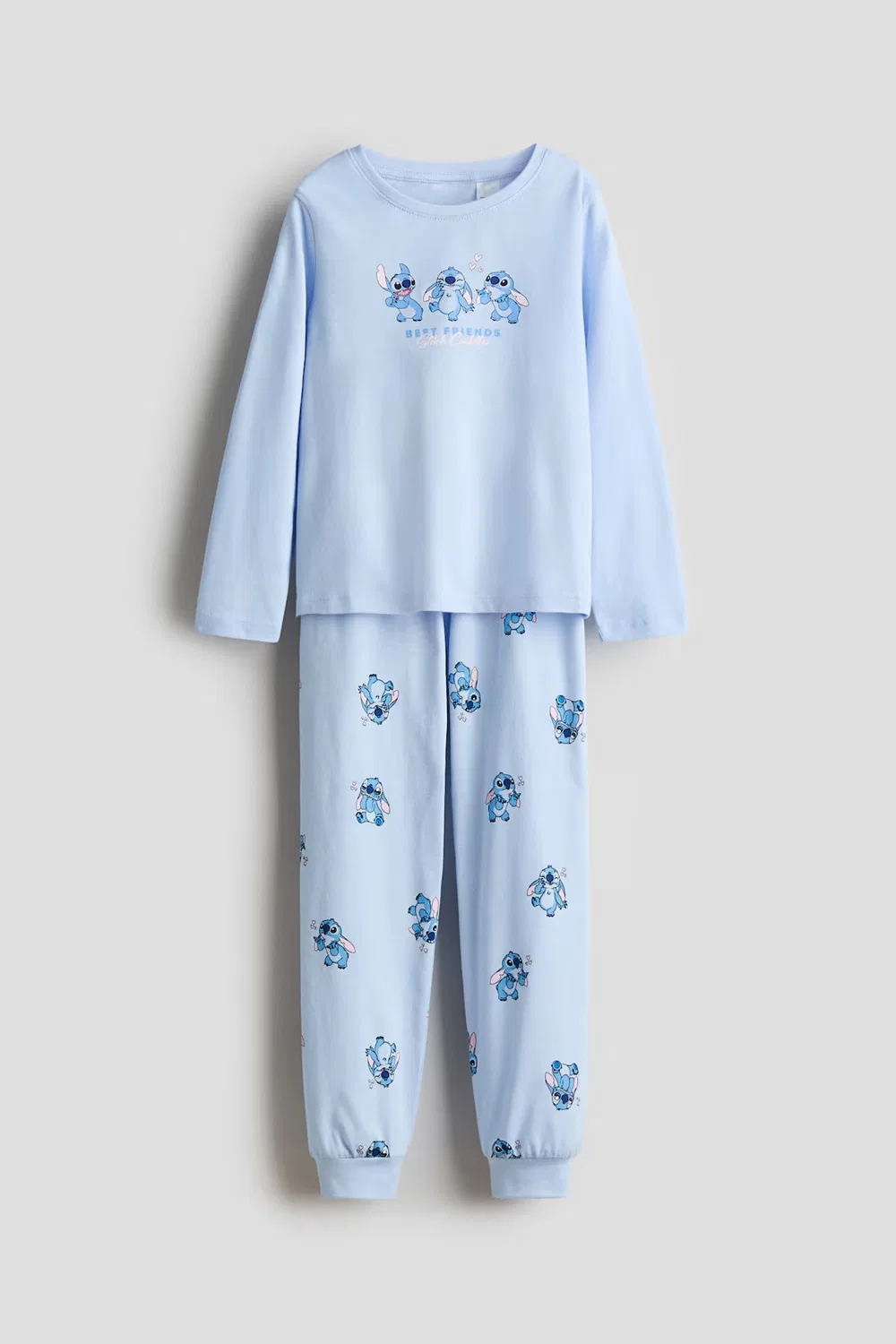 Джерсийская пижама H&M, Hellblau/Lilo & Stitch