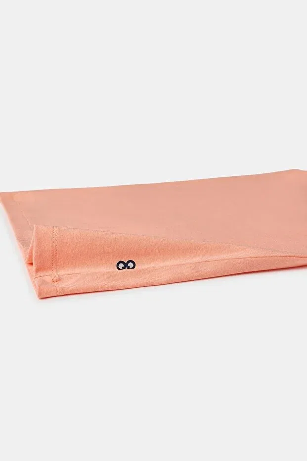 Детское для девочек топ на бретелях с принтом Woody Türkiye, Peach Amber — фото 2