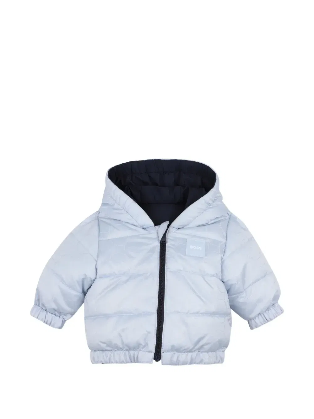 Двусторонняя стеганая куртка Boss Kidswear, синий — фото 4