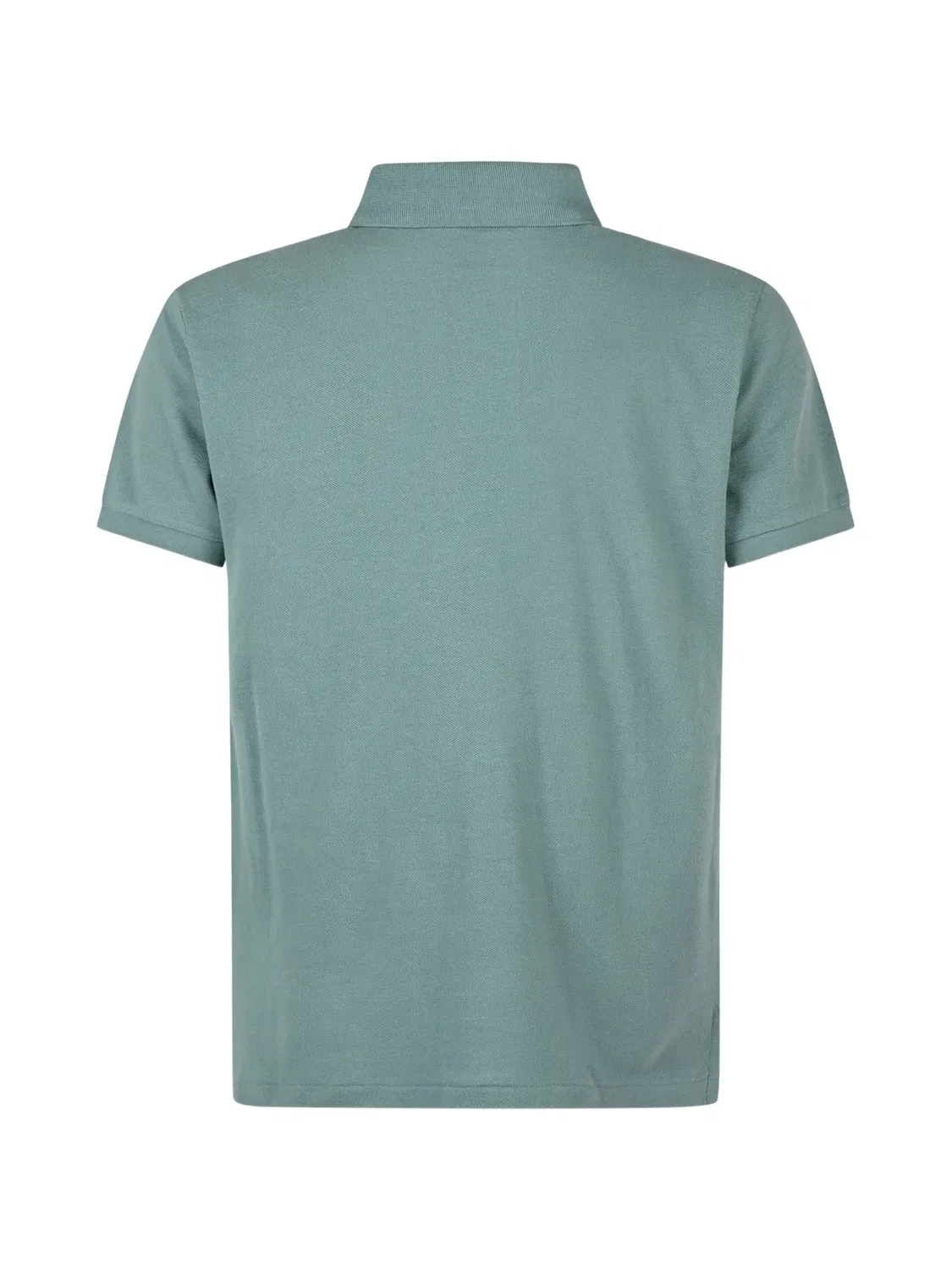 Рубашка поло Custom Slim Fit из хлопка Polo Ralph Lauren, зеленый — фото 2