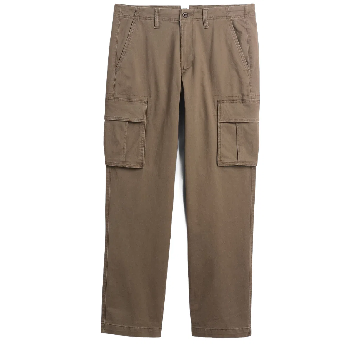 Мужские повседневные брюки прямого кроя GAP, Brown