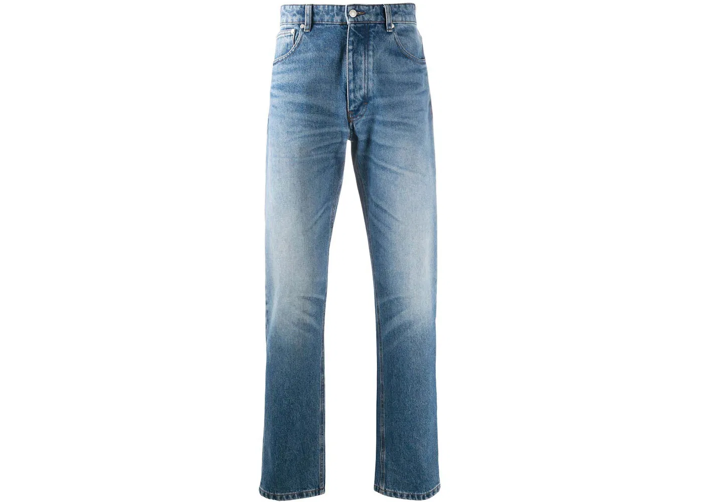 Мужские джинсы прямого кроя Ami Paris, Blue