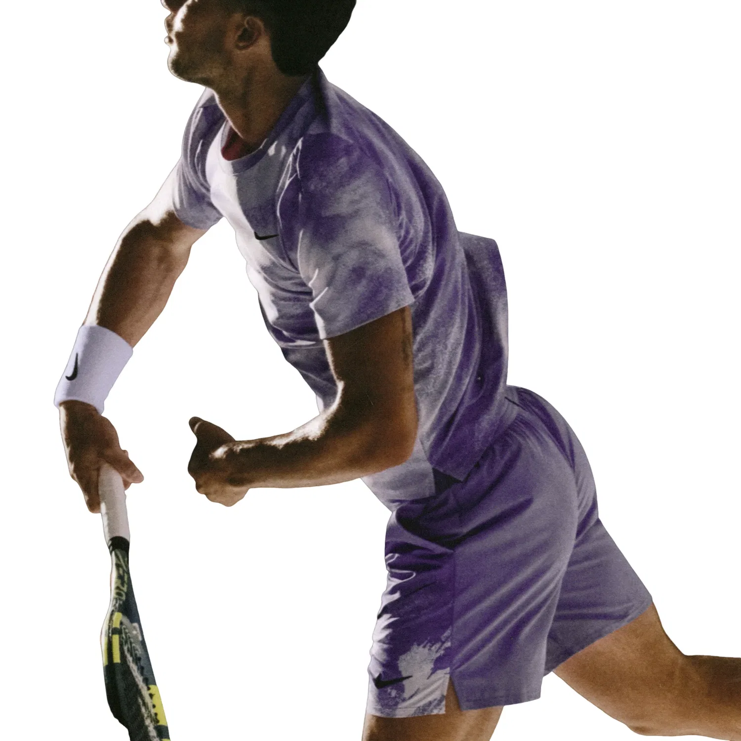 Шорты Nike Court Slam Dri-FIT 'Bright Violet Violet Mist Black' IF1560-522, фиолетовый — фото 4