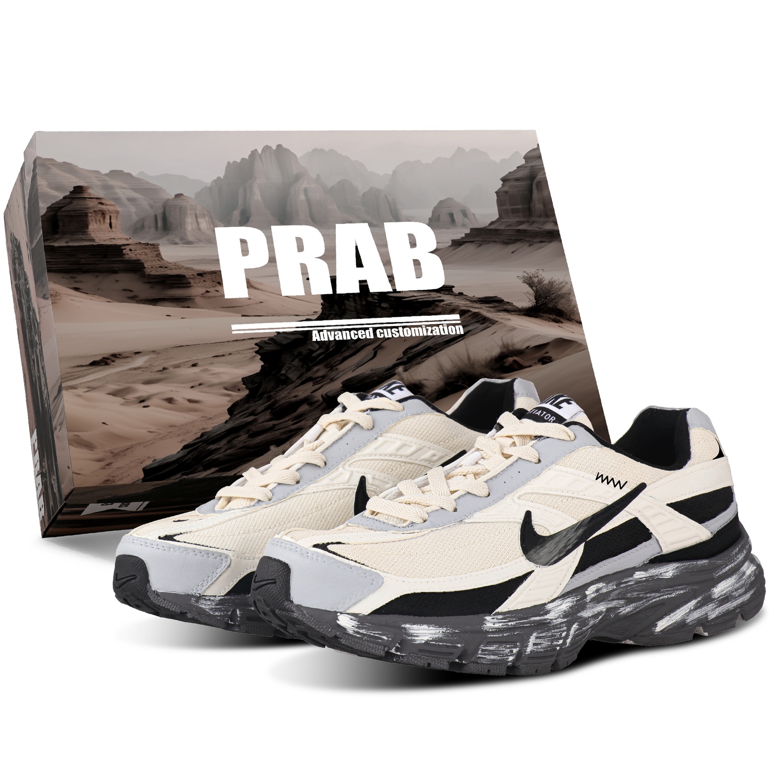 

Nike Инициатор амортизация, дышащий, поддерживающий низкий верх повседневные городские кроссовки для поездок на работу unisex khaki