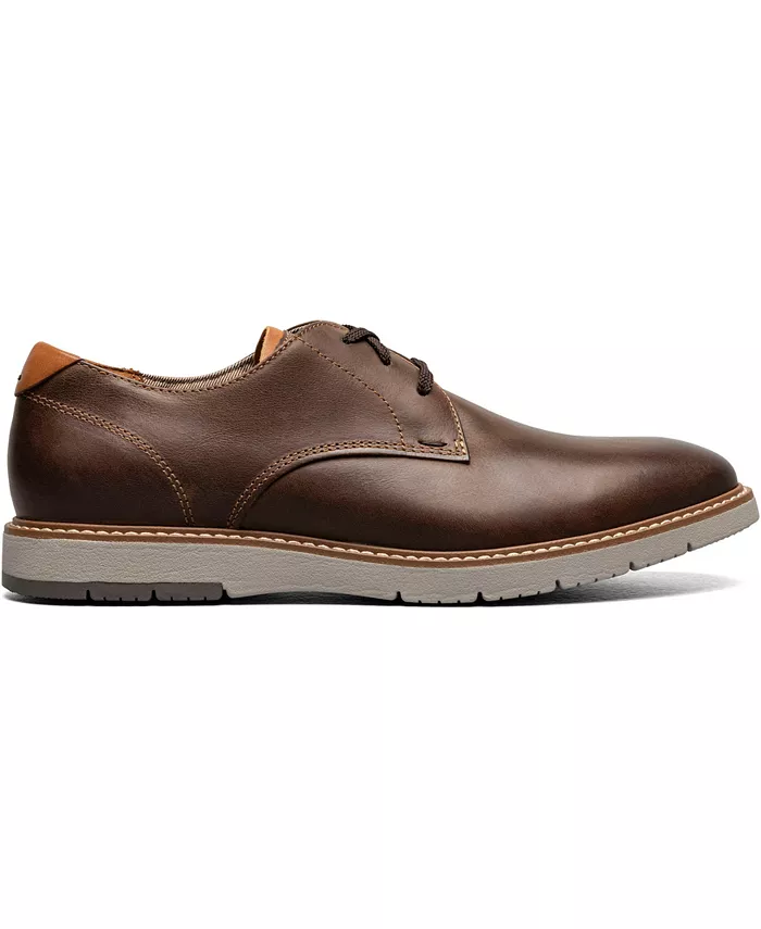 Мужские классические оксфорды Vibe Plain Toe на шнуровке Florsheim, коричневый — фото 3