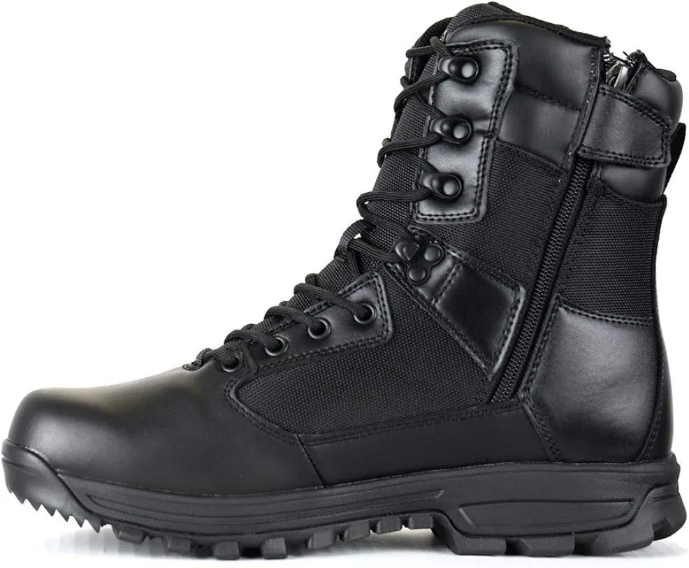 LA Police Gear Тактические ботинки Sector 8 Inch Side-Zip Duty Boot, мужские, черные — фото 4