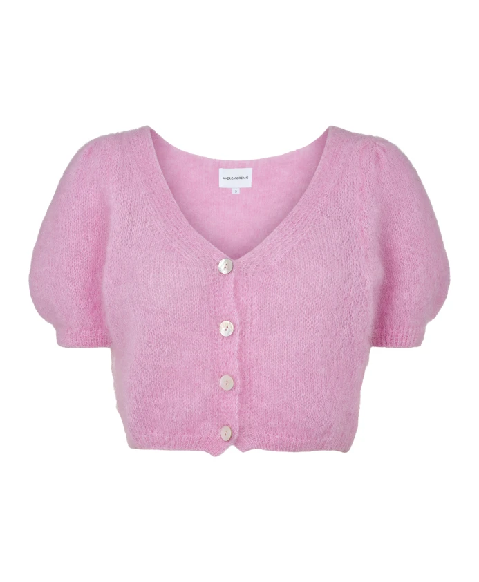 

Кардиган с V-образным вырезом Americandreams, розовый
