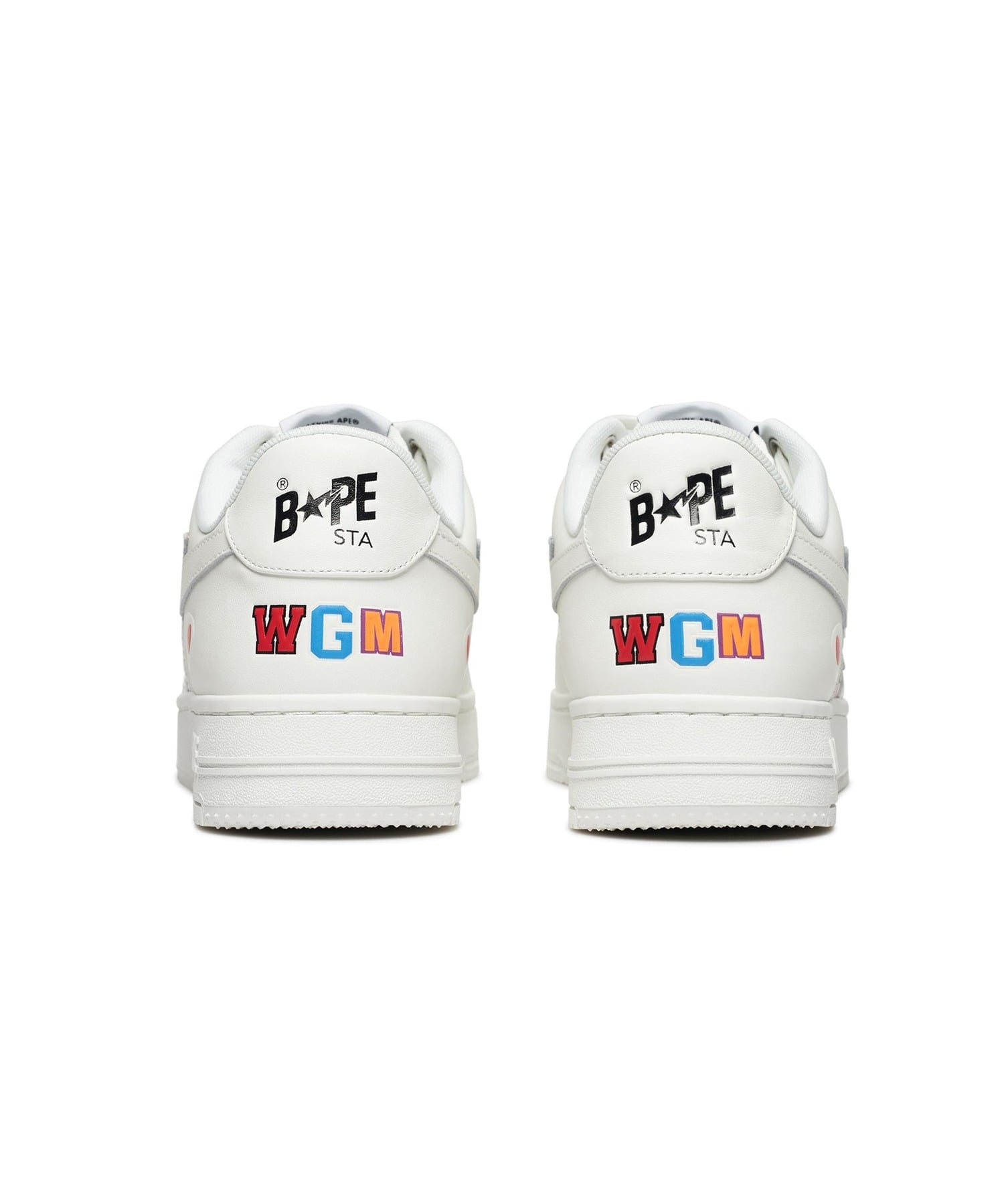 BAPE STA SHARK A BATHING APE, WHITE — фото 2