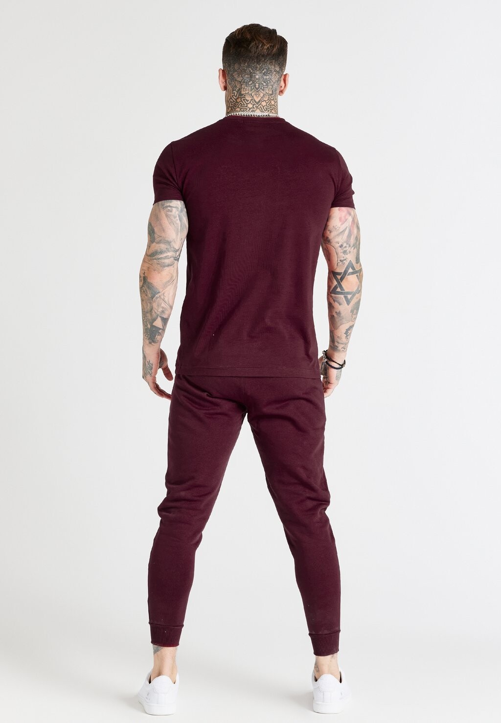 

Спортивные брюки CORE CUFFED JOGGER SIKSILK, Бордо