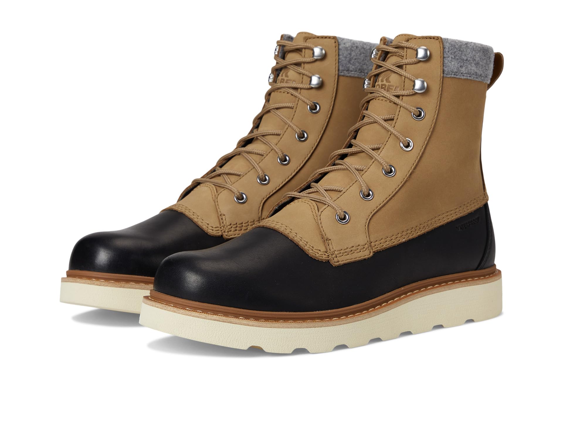 

Ботинки SOREL Slabtown 62' Caribou Waterproof, цвет Caribou Buff/Black
