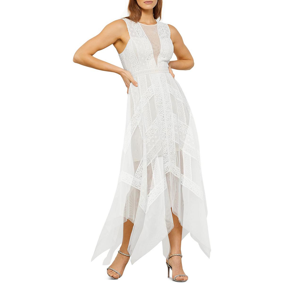 

Женское кружевное вечернее платье-футляр BCBGMAXAZRIA