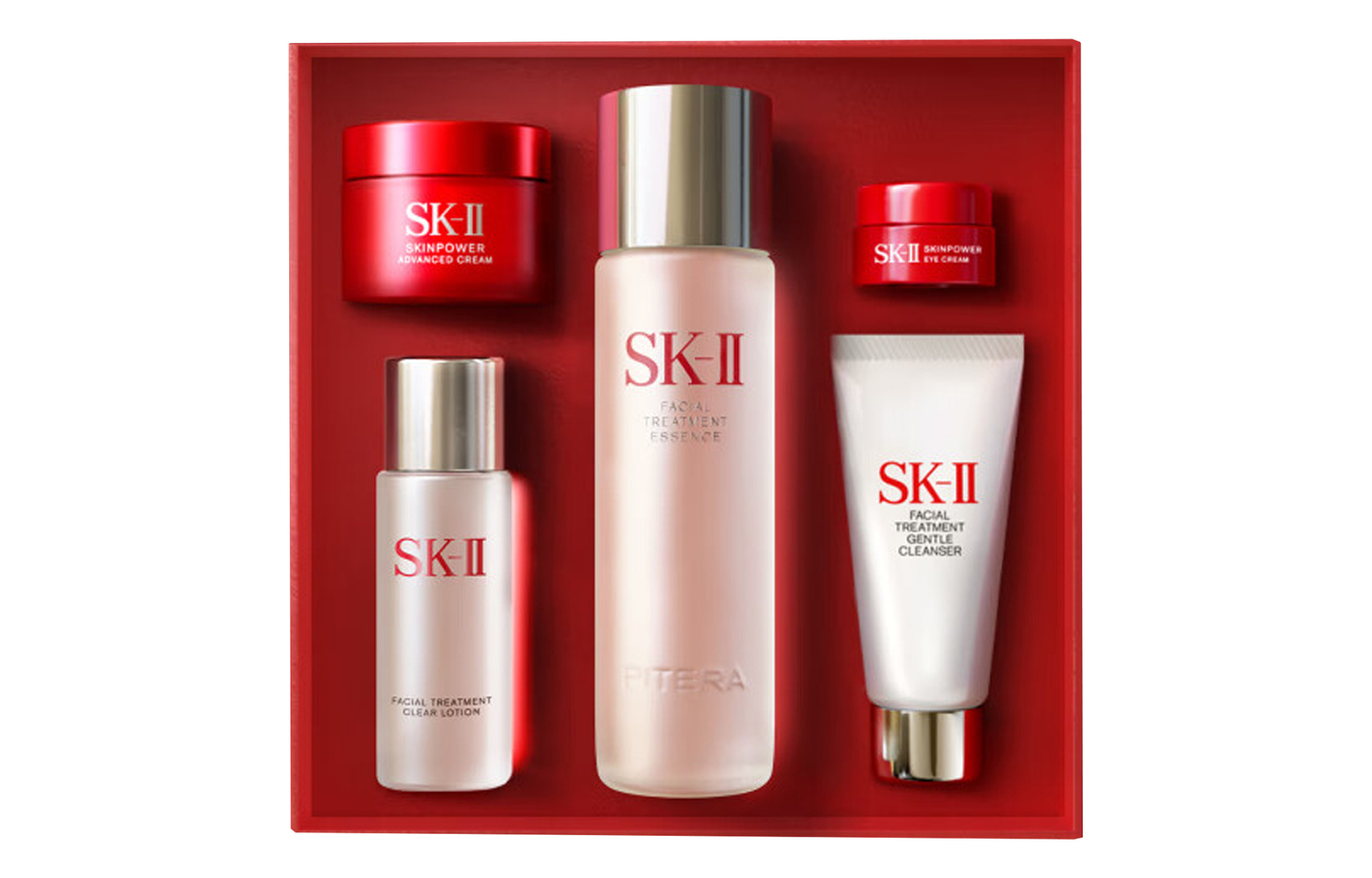 SK II All Star Crystal Serums 'Lucky Fairy Water' дорожный подарочный набор наборы для ухода за кожей подтягивающий комплект из пяти предметов SK-II — фото 2