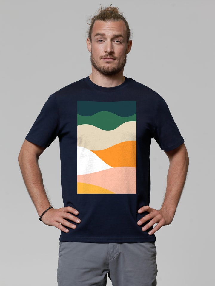 

Футболка wat Apparel T-Shirt Countryside 03, темно-синий